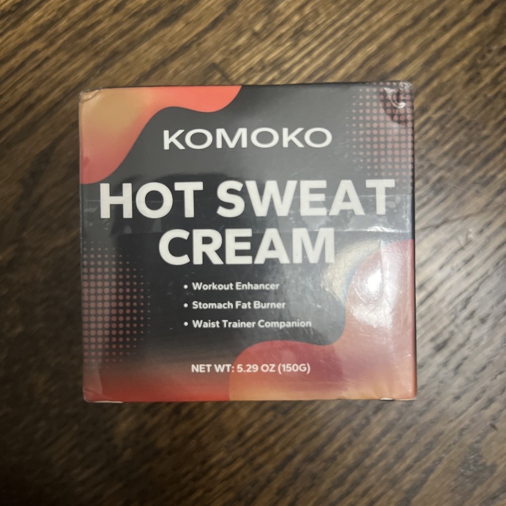 KOMOKO Hot Sweat Cream Workout Enhancer Stomach Fat Burner 5.29oz 150g NEW
